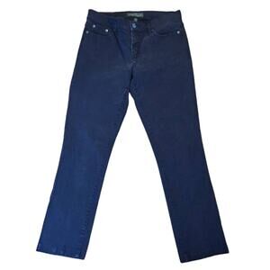 Ralph Lauren Blackwash Denim Jeans Stretch Denim Straight Leg